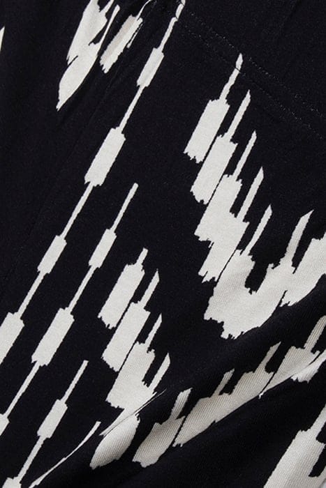 BASIC LEGGINGS PRINT BLACK WITH OFFBEAT PRINT 6