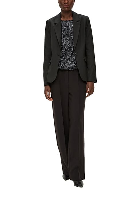 S.OLIVER BLOUSES BLACK 4
