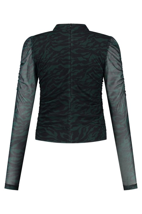 ZEBRA MESH TOP PINE GREEN 2