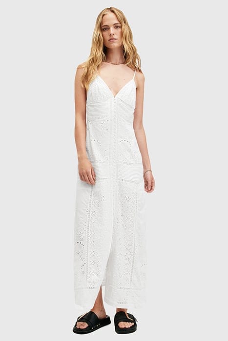 DAHLIA EMB DRESS OFF WHITE 1