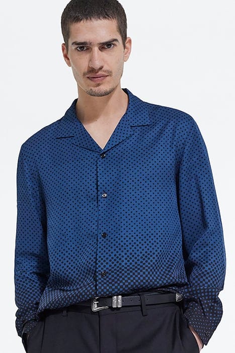 CHEMISE MANCHES LONGUES BLUE BLACK 6