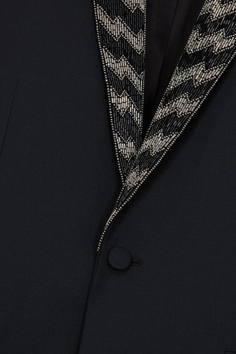 VESTE BRODEE A REVERS BLACK 6