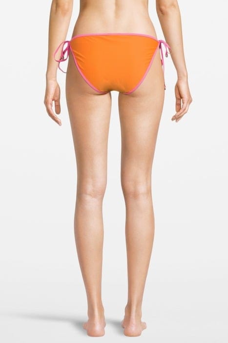 RUTHA-NEON BIKINI — ORANGE/PINK 2