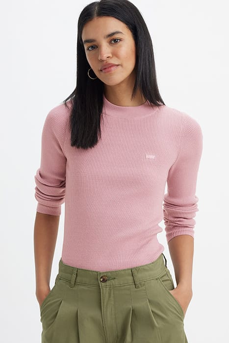 RIB SWEATER PINK 3