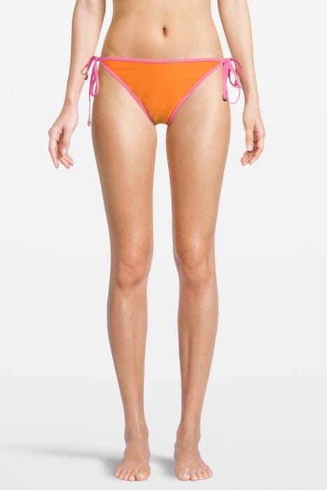 RUTHA-NEON BIKINI — ORANGE/PINK 1