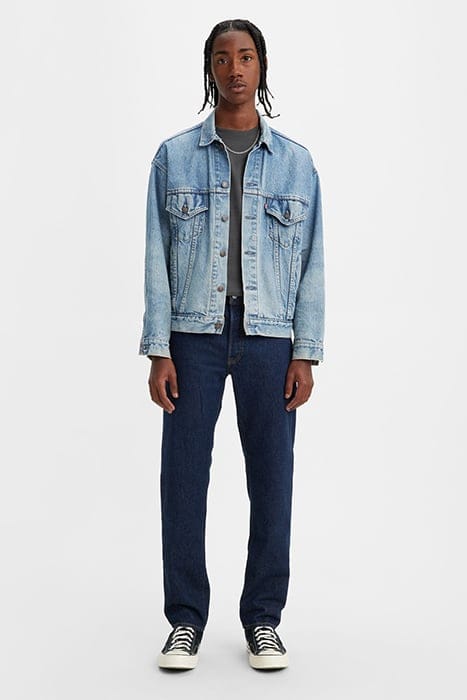 501 STRAIGHT JEANS NAVY 1