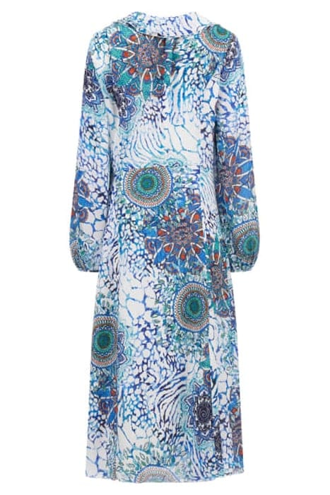 MARCIANO BY GUESS MINA WRAP DRESS PRINT BOHO ANIMALLER 4
