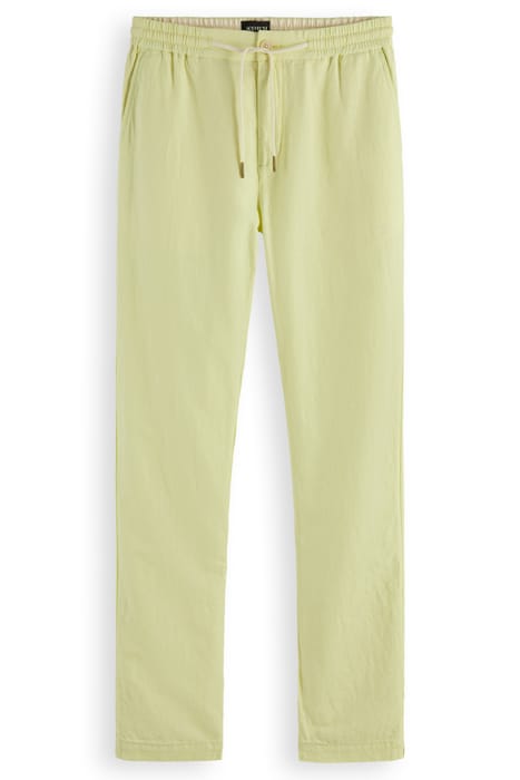WARREN - COTTON/LINEN JOGGER DAHLIA 1