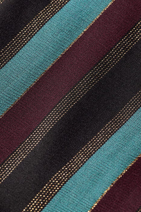 STRIPED DOUBLE BREASTED BLAZER HERITAGE LUREX STRIPE 10