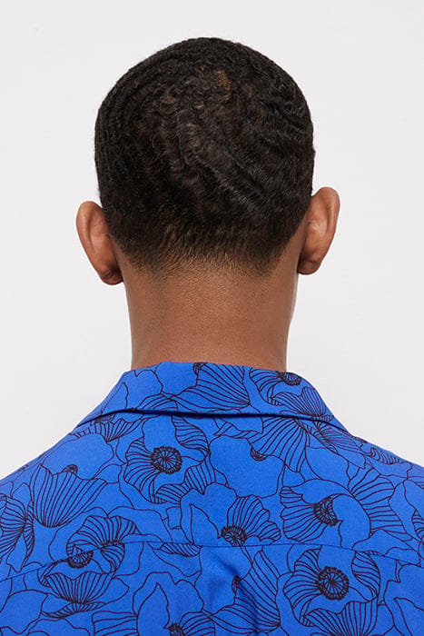 CHEMISE A MANCHES COURTES BLUE 6