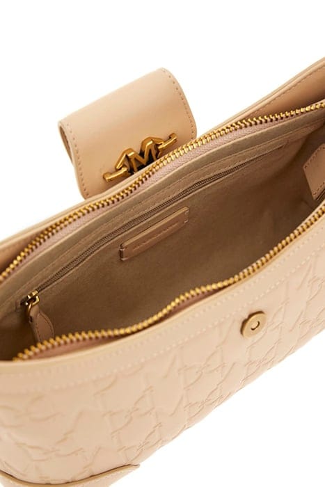 MARCIANO BY GUESS EMILY CROSSBODY FLAP NUDE CROSS BODY BAG S 6