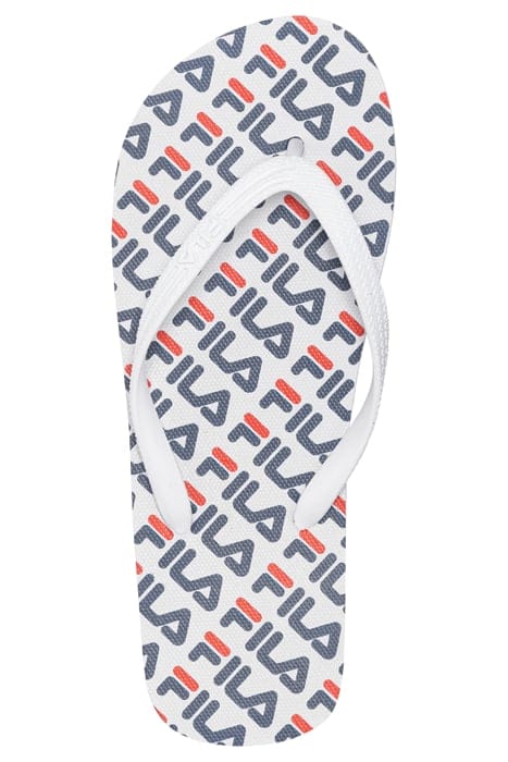 TROY LOGO SLIPPER WMN WHITE 3