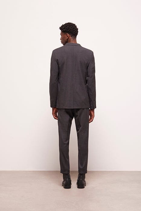 VESTE DE COSTUME FIT BLACK GREY 3