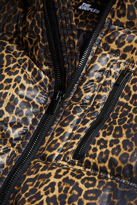 OVERSIZE DOWN JACKET LEOPARD | Online Outlet | Otrium