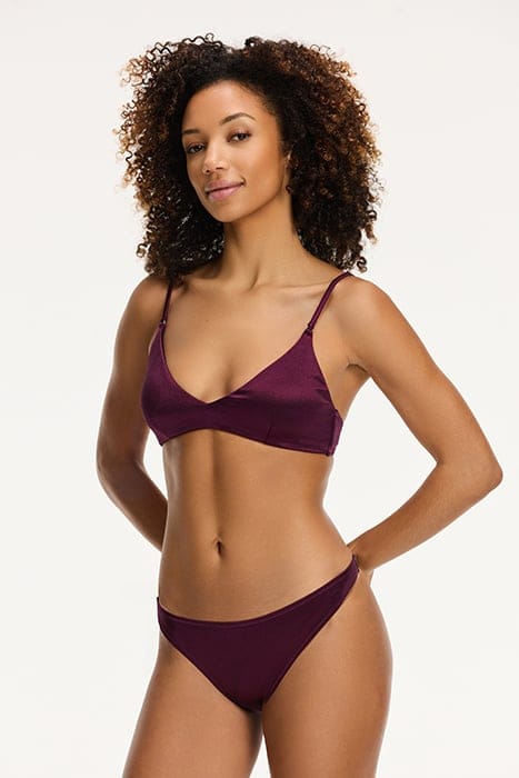 LADIES LOU BIKINI SET ULTRA SHINE SHINY PURPLE 1