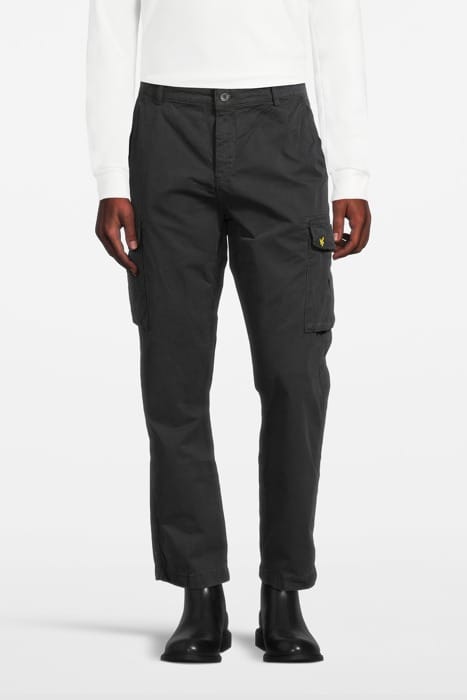 MAIN ROAD CARGO TROUSERS JET BLACK 1