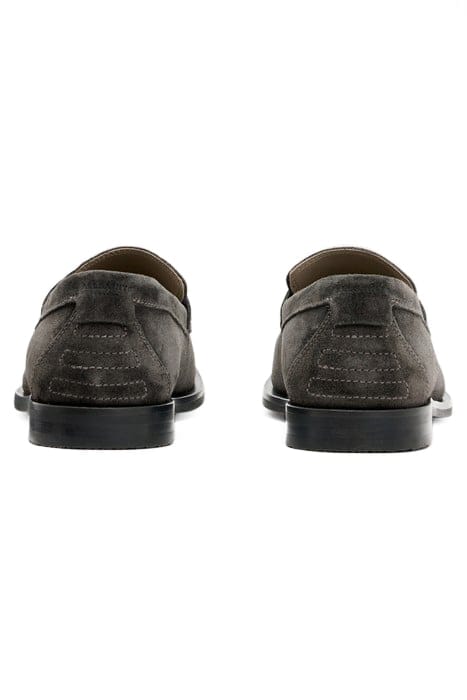 HARMON SUEDE LOAFER CHARCOAL GREY 5