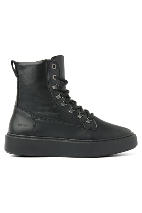 VINCE DUNYA FUR (L) BLACK PATENT 1