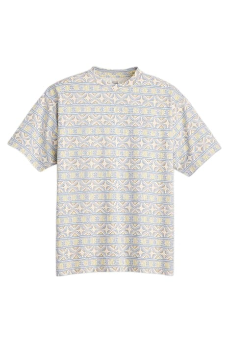 RED PRINTED T-SHIRT BLUE 3