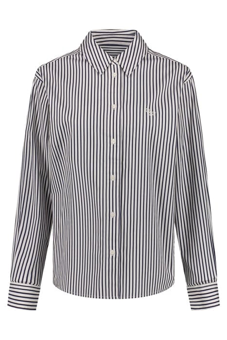 RUSTY STRIPE SHIRT WHITE NAVY 2