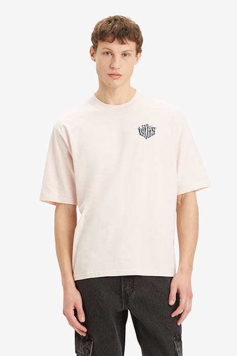 HALF PRINTED T-SHIRT PINK 1