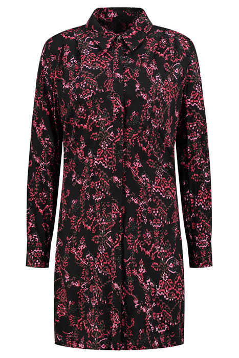 SIENA DRESS AZTEC FLOWER CHILI 1