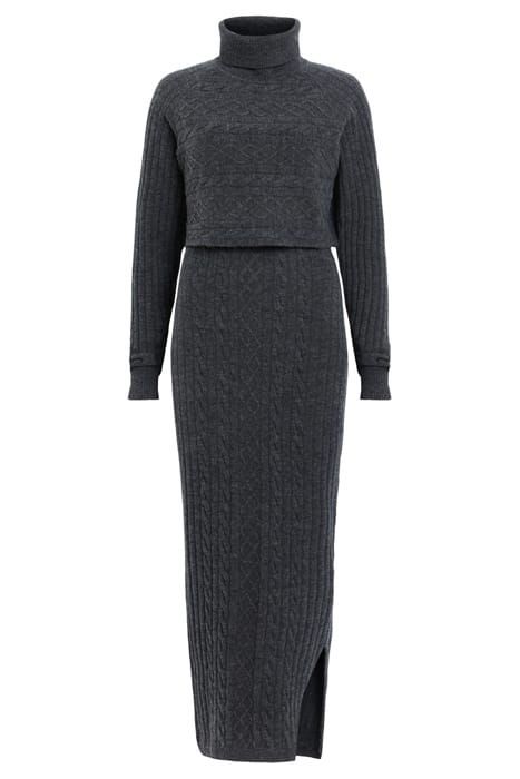 MURIEL DRESS CINDER BLACK 3