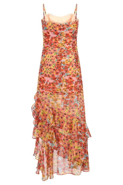 GUESS ECO SS JULIANA DRESS BOTANICAL SUNRAYS PR 4