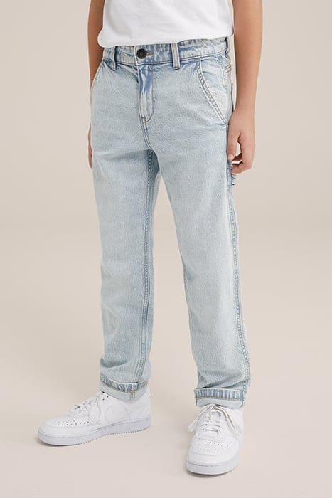 5-POCKET MID WAIST LIGHT BLUE 1