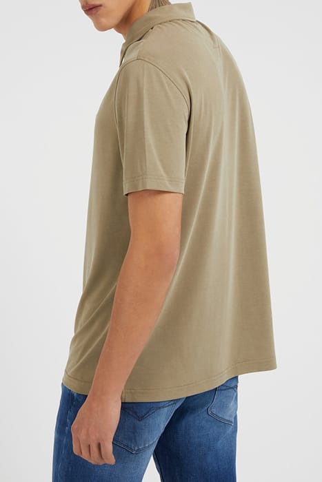 GUESS ECO ES SMOTH SMALL LOGO KHAKI WAY 2