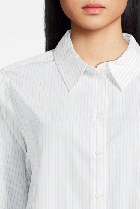 POLLY STRIPE BUTTON-DOWN SHIRT 4