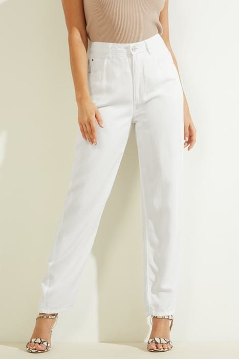GUESS ECO MOM JEAN CREAM WHITE 1
