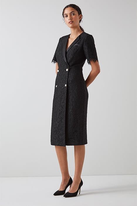 DR NATHALIE LACE DRESS BLACK 4