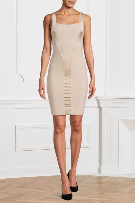 MARCIANO BY GUESS KAREN DRESS FAWN TAUPE 1