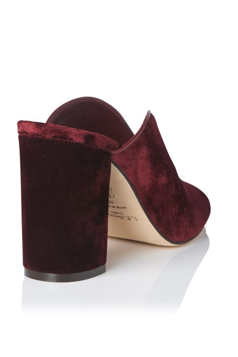 CARMELA MULE BLACK RASPBERRY 4