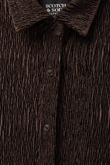 VELVET BUTTON UP HOT FUDGE 5