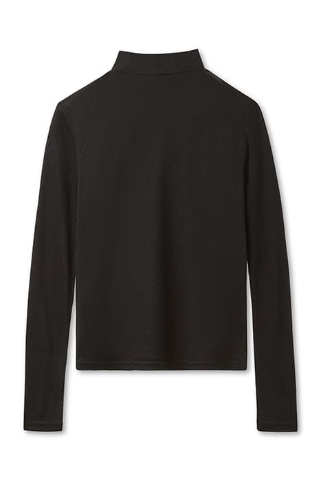 SHEER MOCKNECK BLACK 4