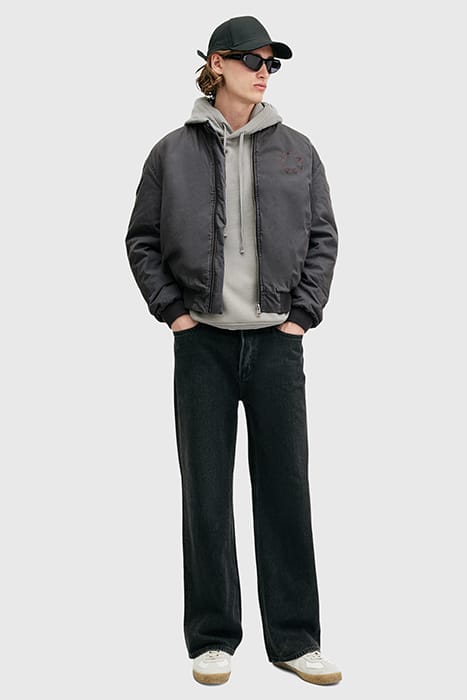 TIERRA PADDED BOMBER CARTER GREY 3