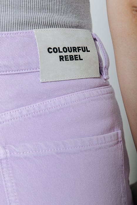 JONES MID RISE STRAIGHT LEG PANTS LILAC 6