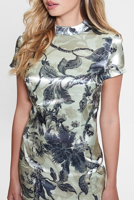 GUESS ECO SS SANDRA DRESS PORCELAIN FLORAL PRI 5