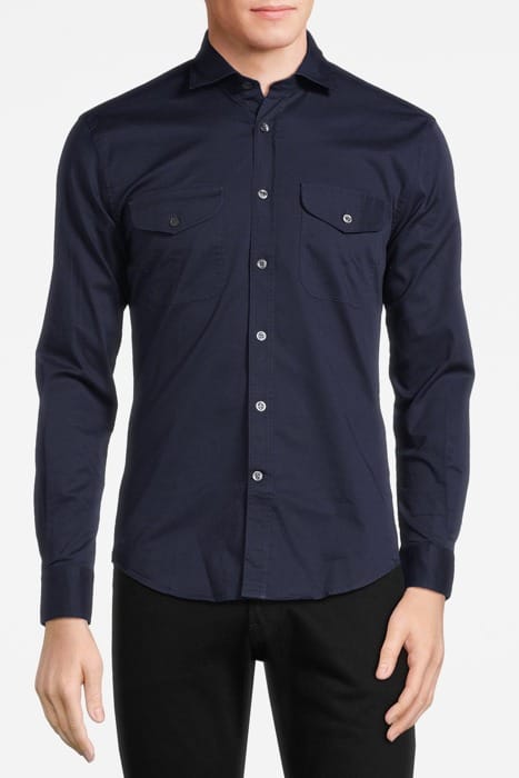 BOSCO CASUAL SHIRT — STRETCH COTTON TWILL 1