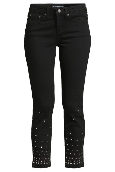 PANTALON DENIM AVEC DETAILS CLOUS BLACK 3