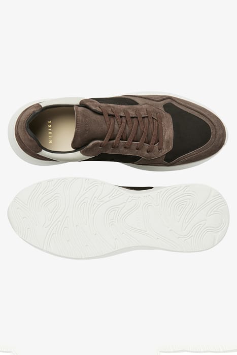 ROCKY ROAD WAVE (M) DK GREY SUEDE - BLACK 3