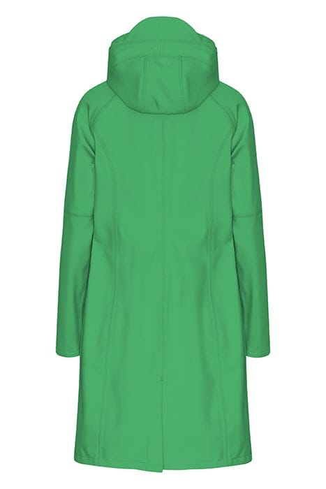 LONG SOFT SHELL RAINCOAT RAIN37L EVERGREEN 3