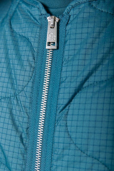 BENI QUILTED BODYWARMER DARK TURQUOISE 5