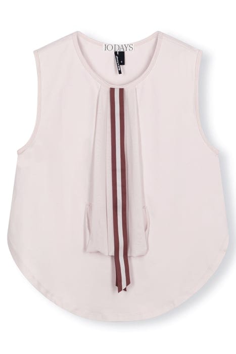 BOW TOP JERSEY PALE LILAC 3