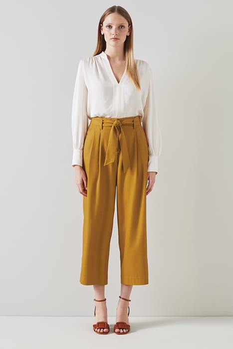 TR ALMEIDA PAPERBAG TIE TAN 1
