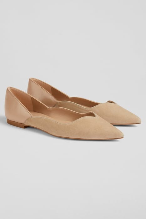 IRIS POINTED BALLERINA SHOES TRENCH 2