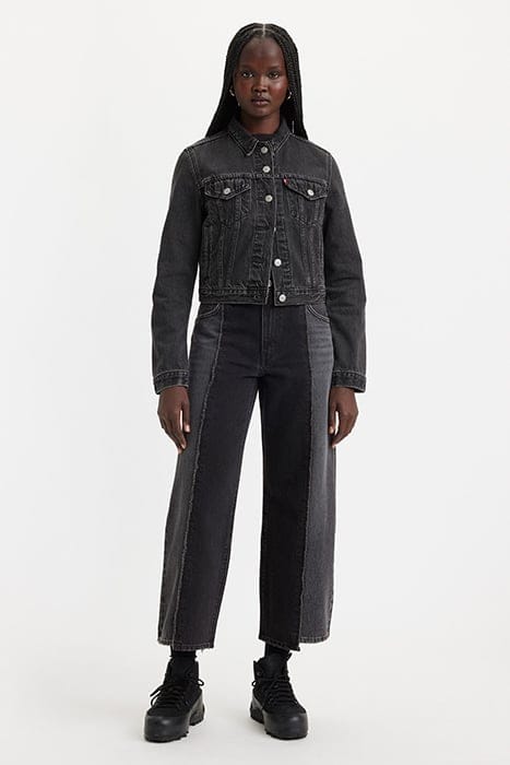 BAGGY STRAIGHT JEANS GREY 2