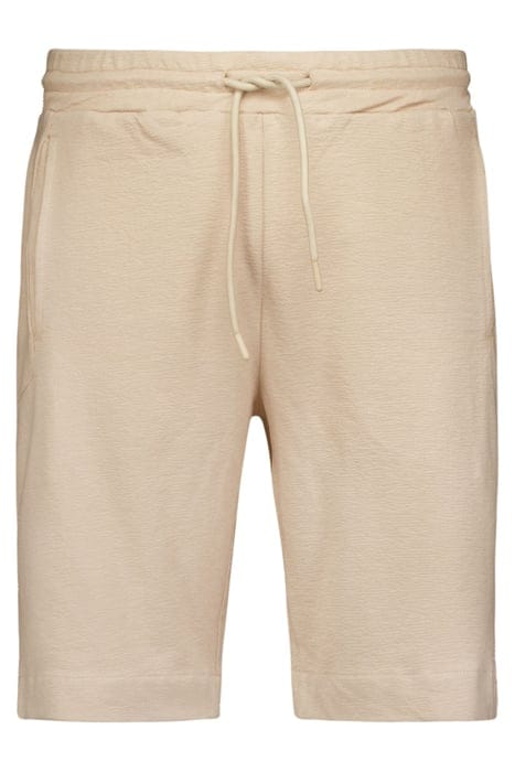 SHORT JERSEY SOLID JACQUARD SLUB CEMENT 4
